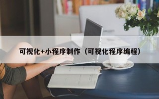 乳山可视化+小程序制作（可视化程序编程）
